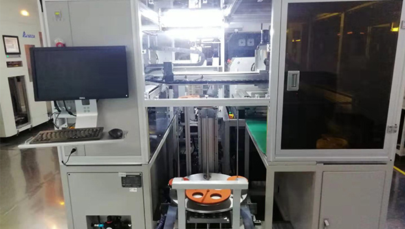 SMT電子料盤自動(dòng)上下料貼標(biāo)機(jī)