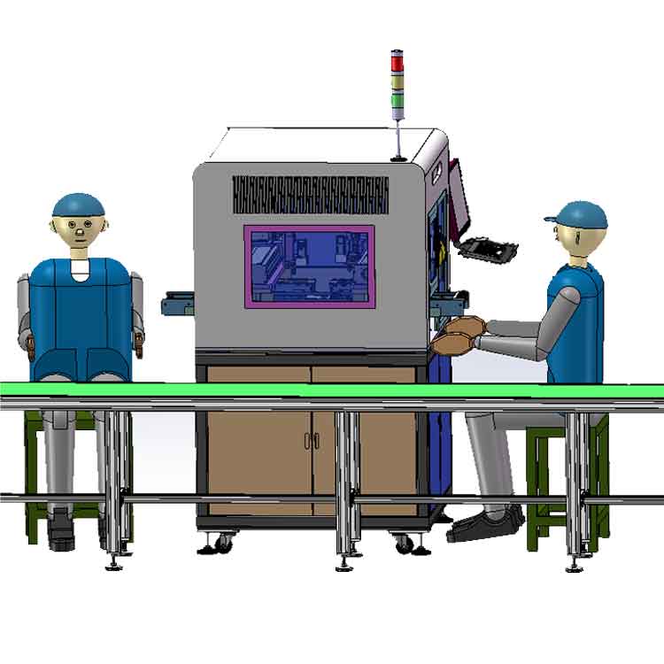 揚聲器全自動貼背膠機(jī) 揚聲器全自動貼背膠機(jī)