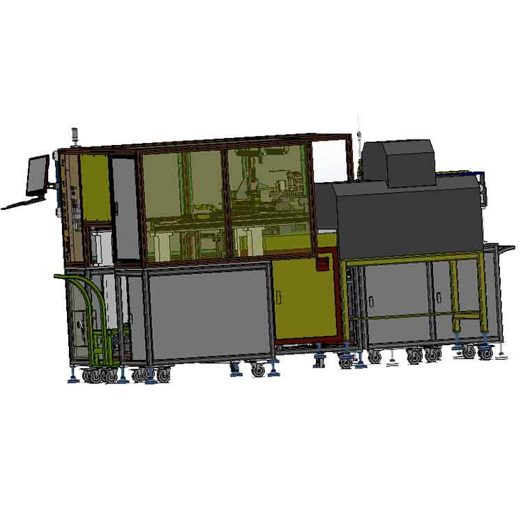 SMD料盤貼標(biāo)機(jī)