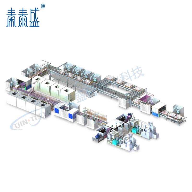 秦泰盛汽車廢舊動力電池智能化精細(xì)拆解回收生產(chǎn)線