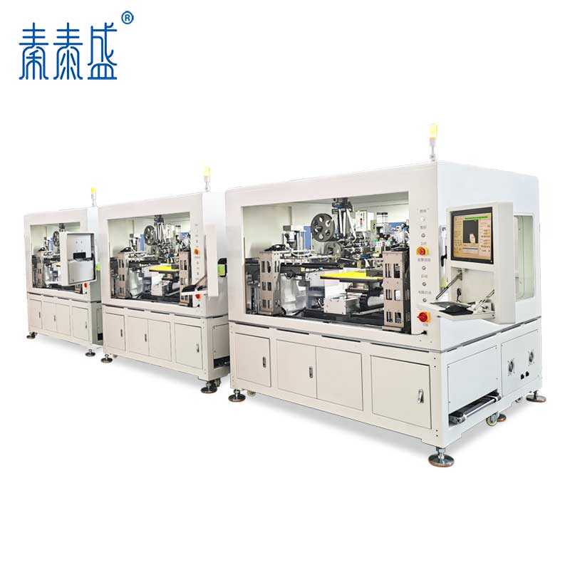 PCB軟板高溫膠紙卷料直沖直貼一體機ATM-500H-4 PCB軟板高溫膠紙卷料直沖直貼一體機ATM-500H-4